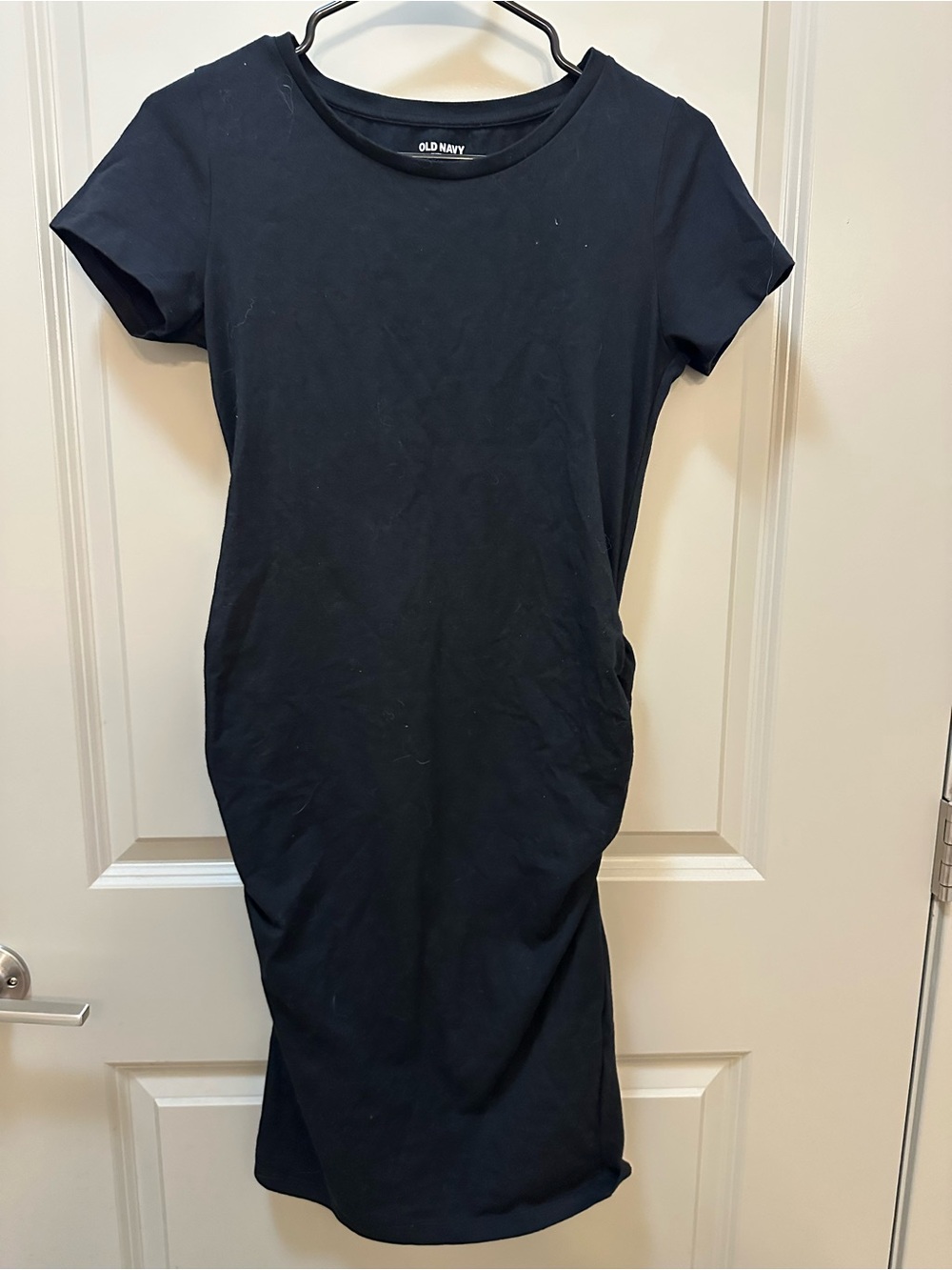 Black maternity dress